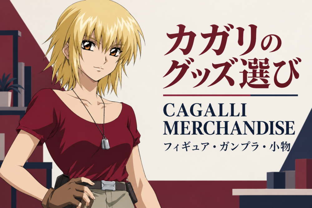 Cagalli Yula Athha merchandise guide / カガリのグッズ選び