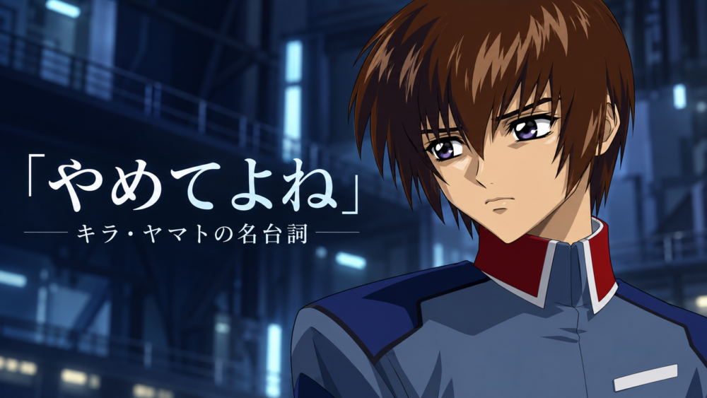 Kira Yamato — やめてよね：キラ・ヤマトの名台詞